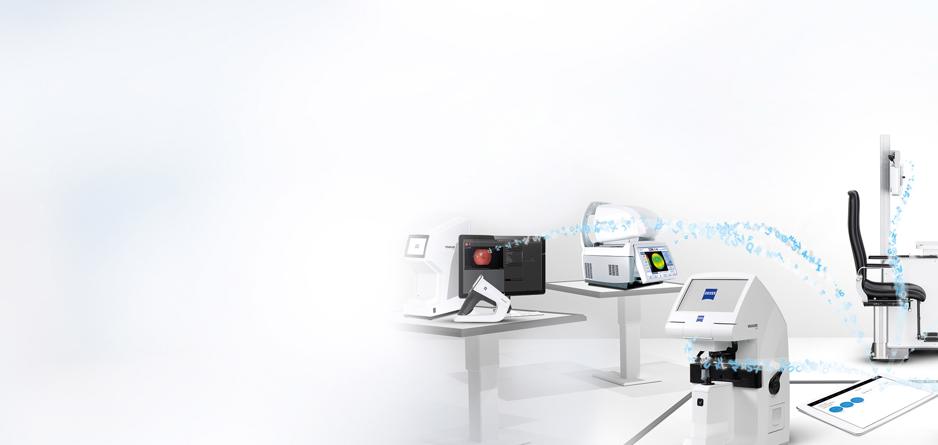 Vision Pro Ophthalmic View Vision Tester White Optical Manual