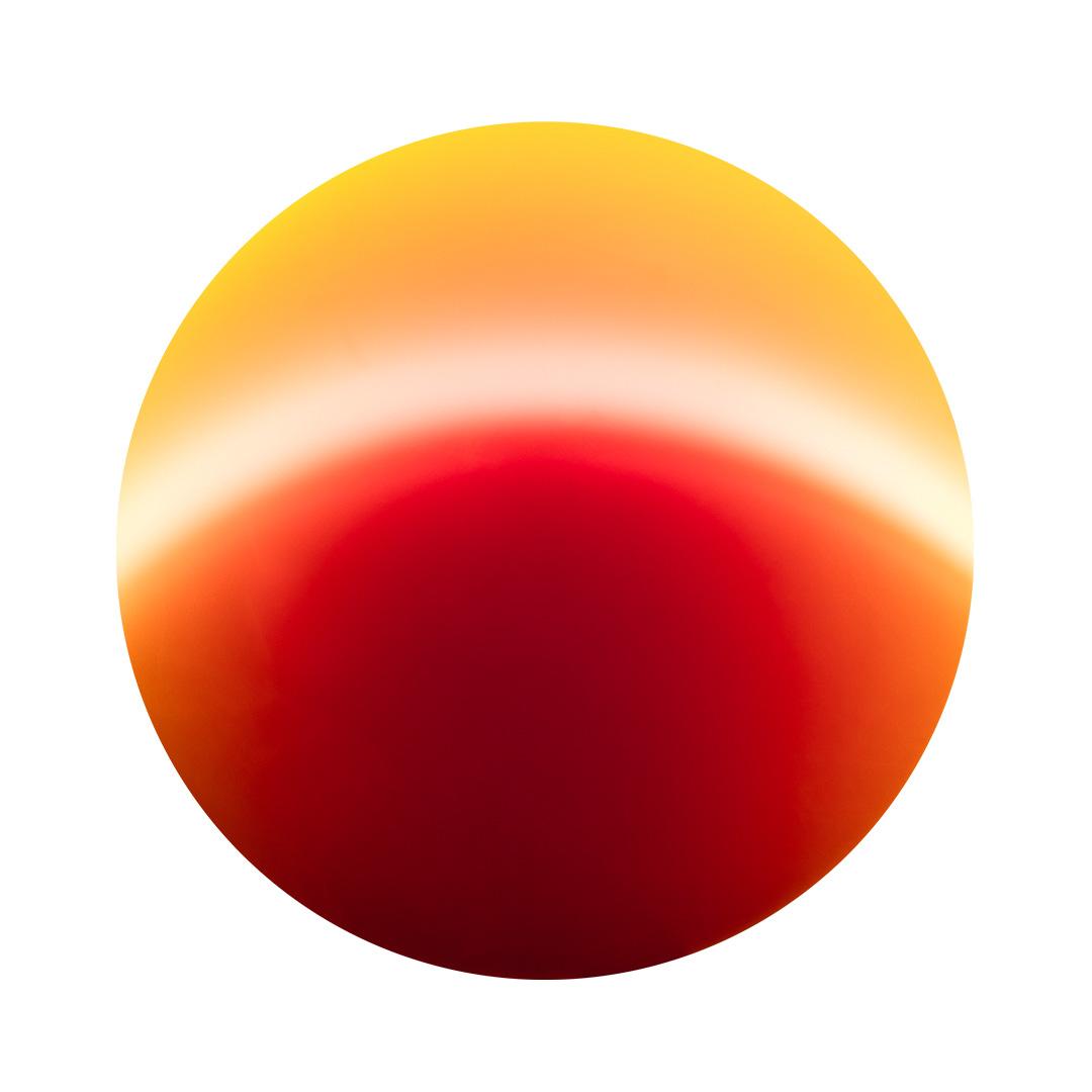 ZEISS DuraVision Mirror de couleur rouge avec un dégradé orange sur le dessus.