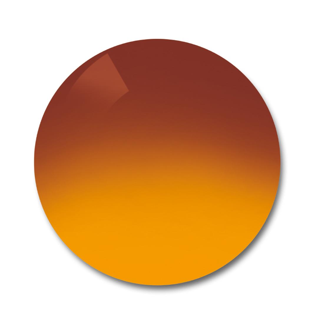 ZEISS ProGolf, une teinte dégradée brun-orange.