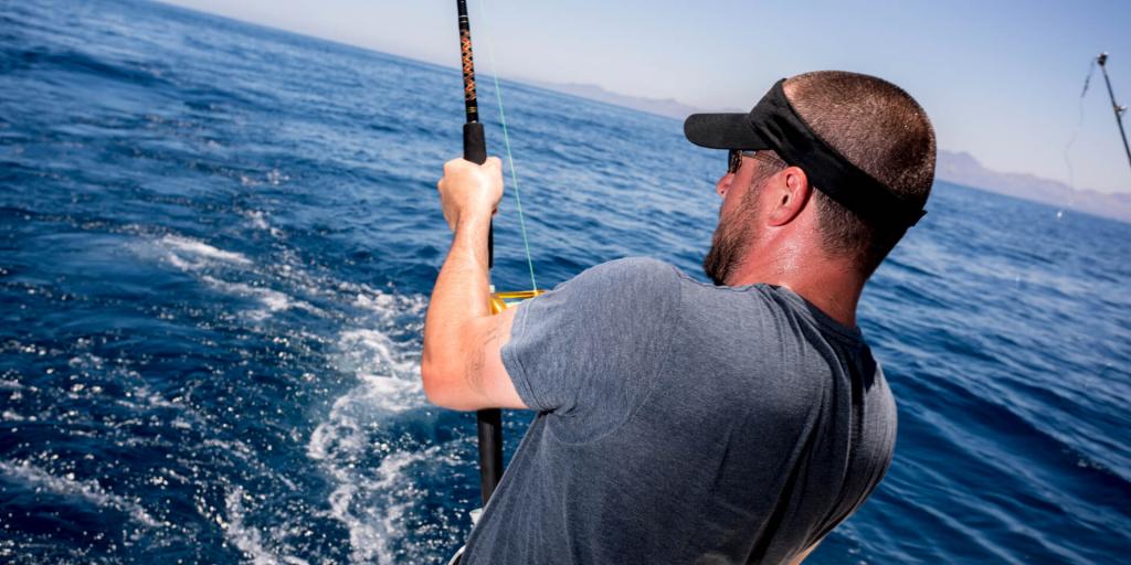 Interview about fishing and sunglasses