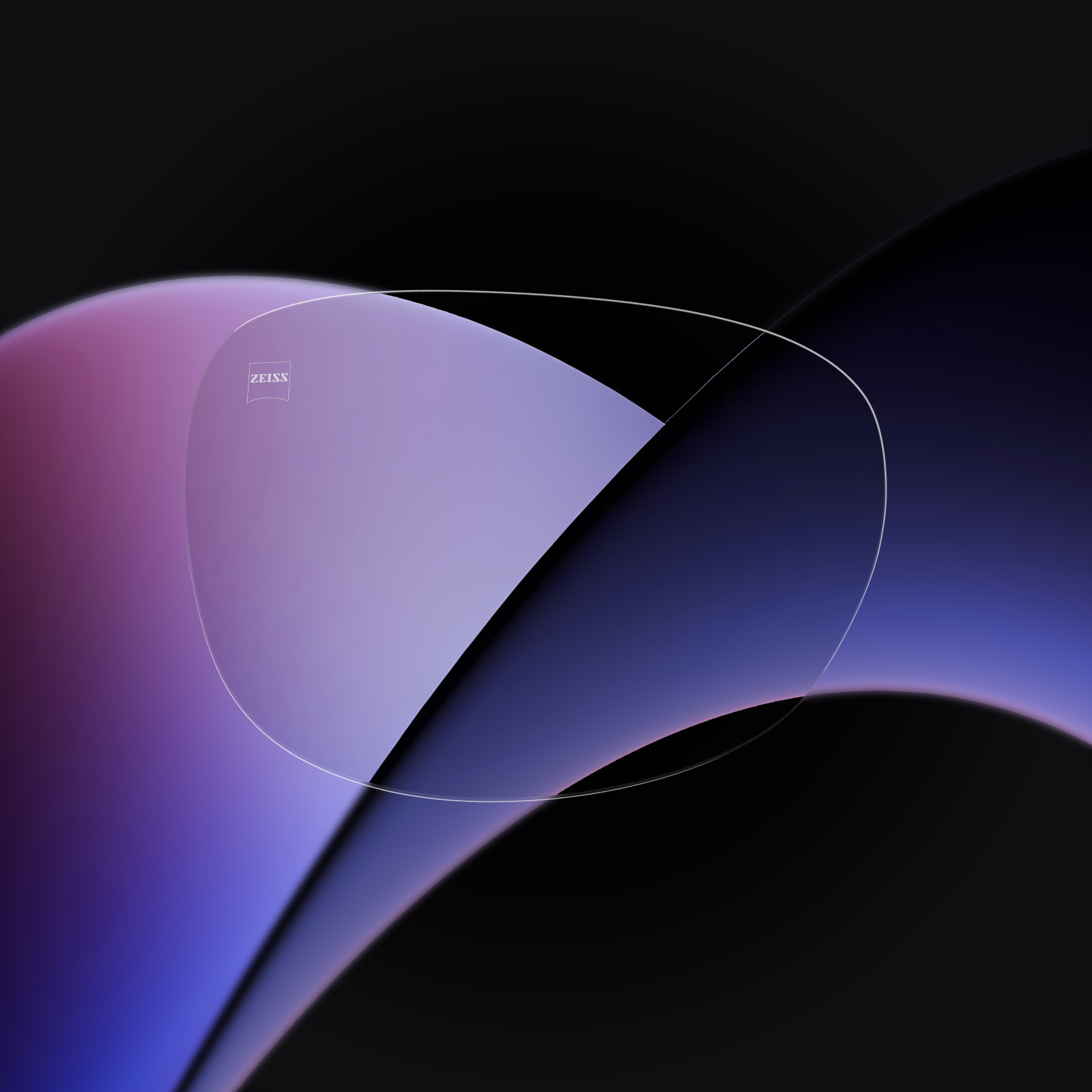 ZEISS ClearMind in front of a black background.