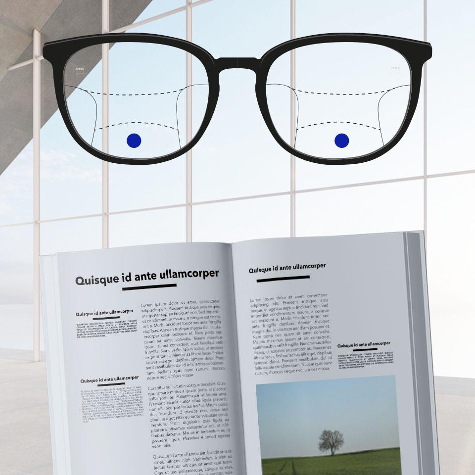 Verre progressif en deals ligne