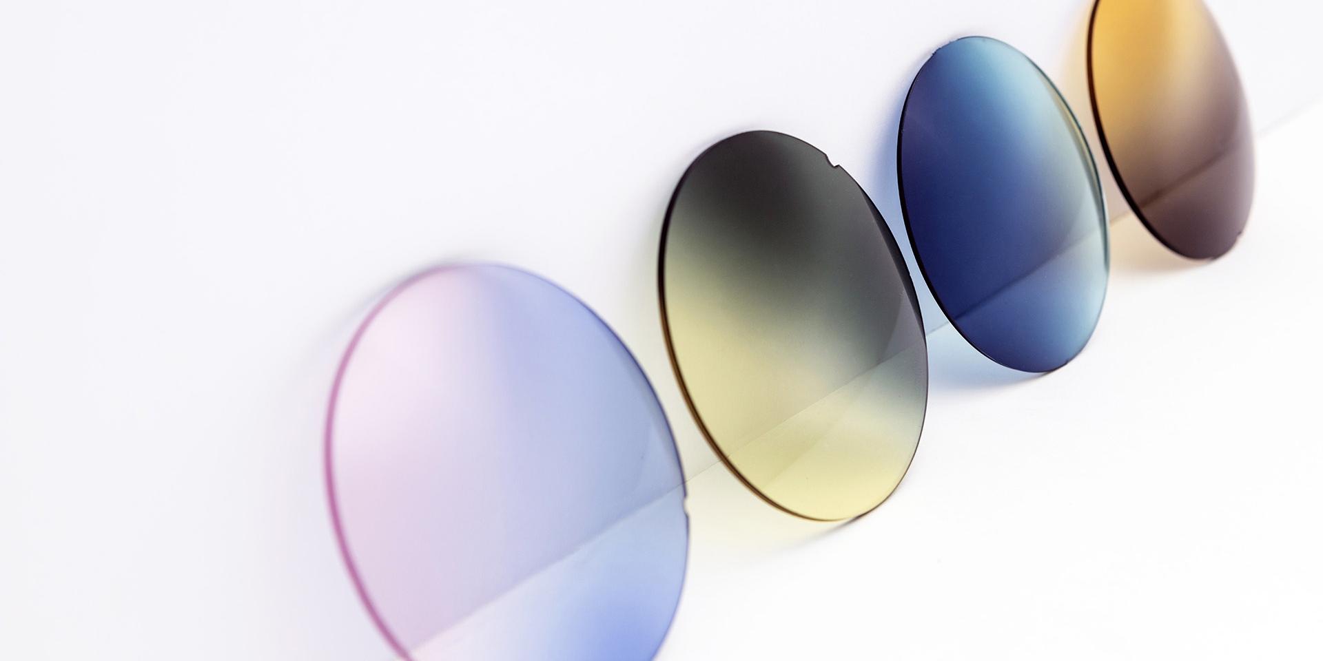 Verres hotsell teintés bleus