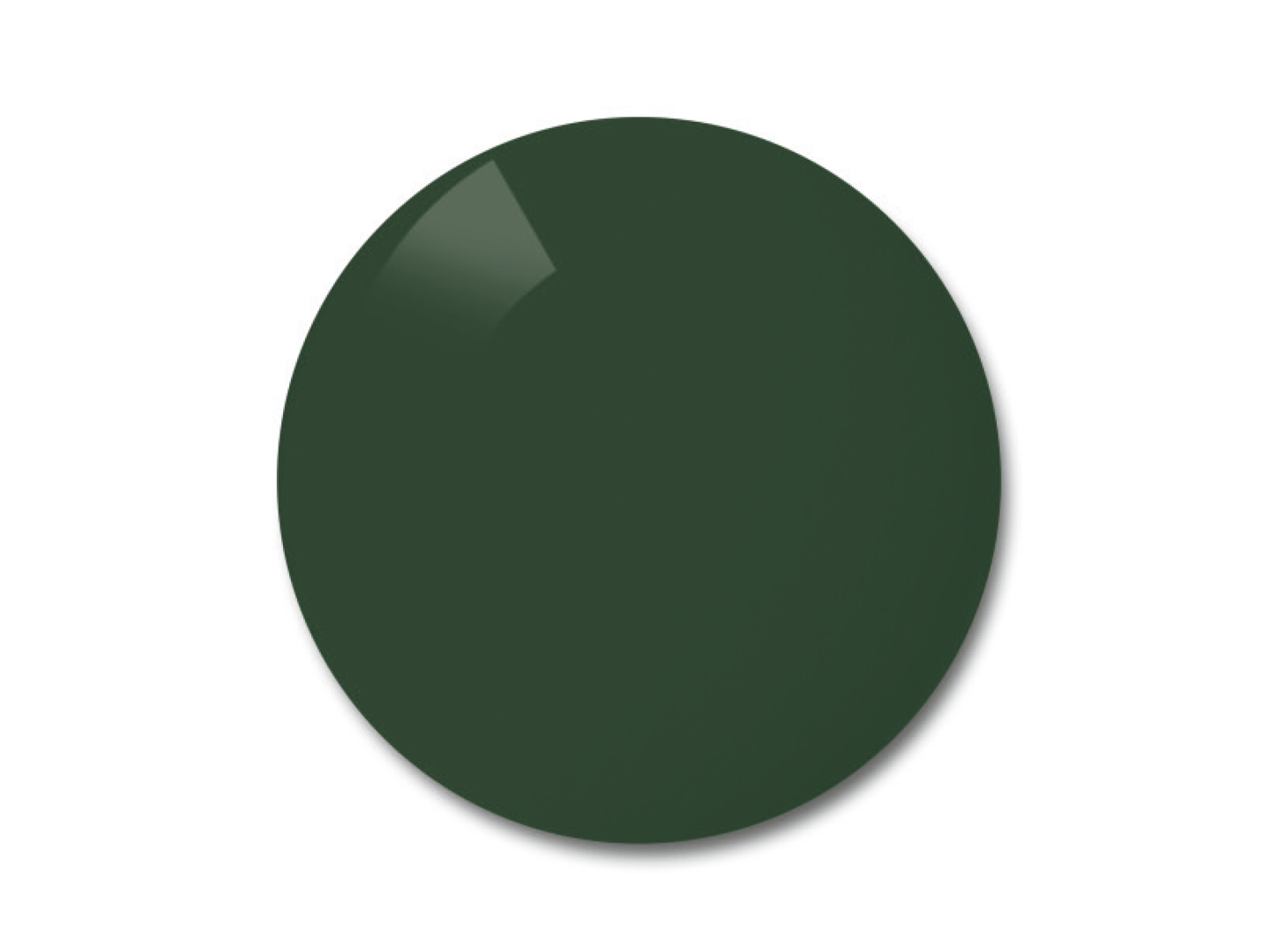 Exemple de couleur pour les verres polarisants pionnier (gris-vert).