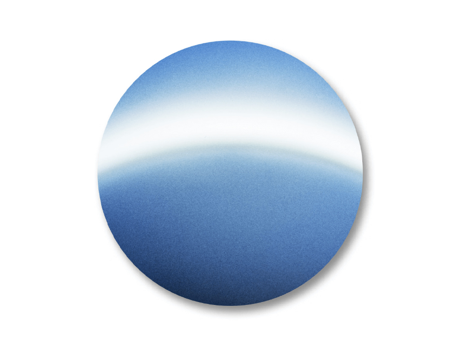 ZEISS DuraVision Mirror couleur bleue.